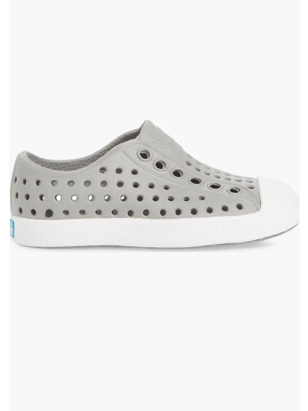 Native Jefferson Water Friendly Slip On Sneakers {pigeon grey/shell white} C5